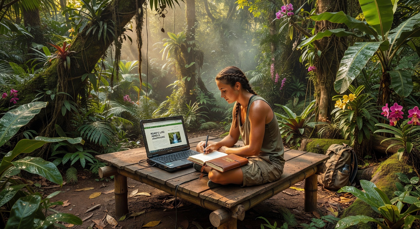 Journaling in the jungle