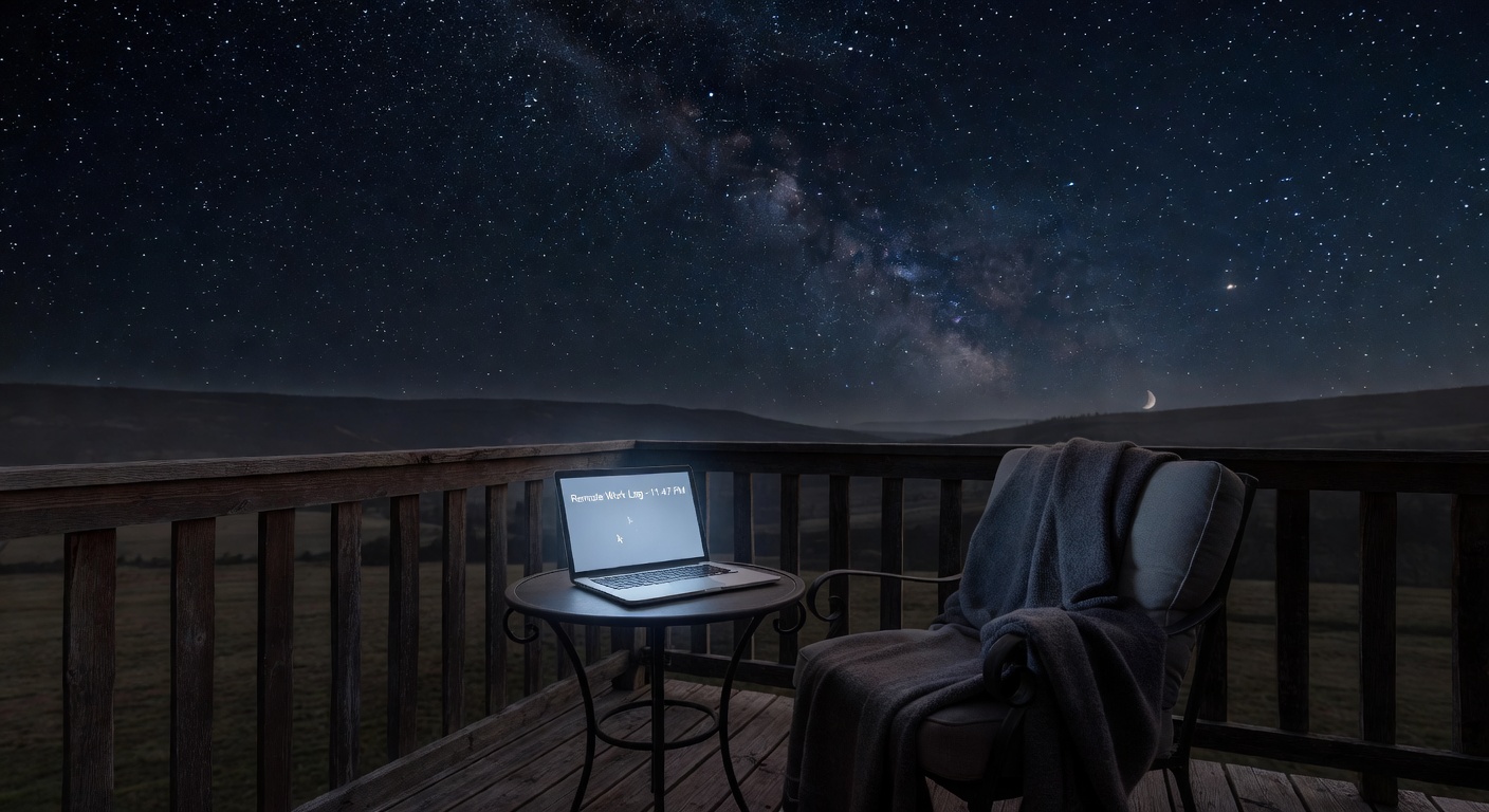 Working under the stars